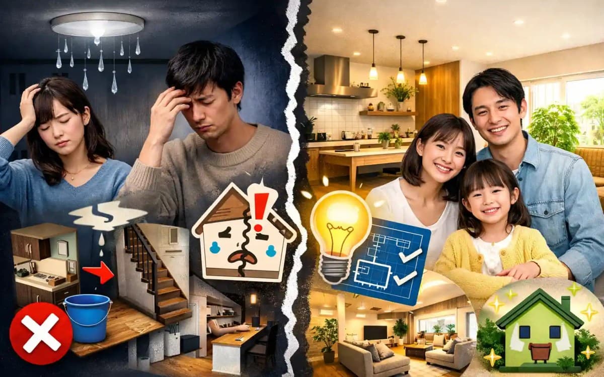 注文住宅の失敗例と対策|後悔しない家づくりガイド