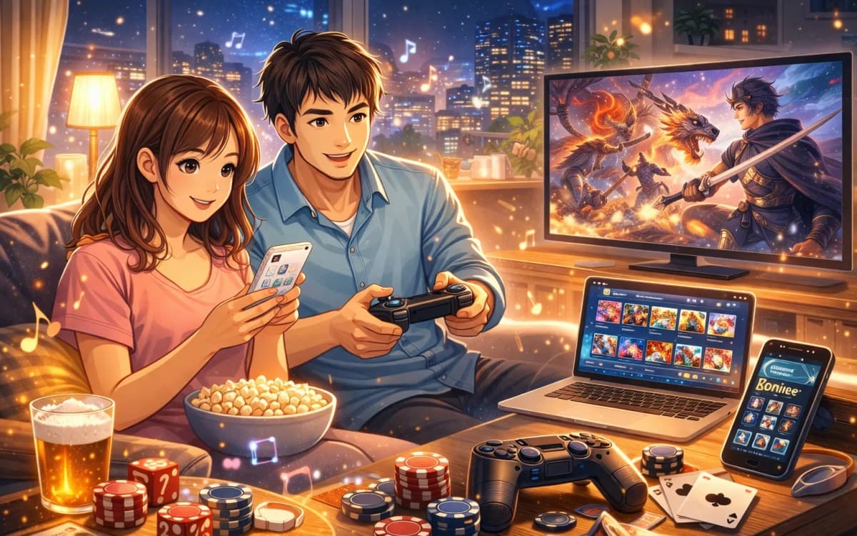 自宅で楽しめるオンライン娯楽まとめ!新居での時間をもっと豊かに