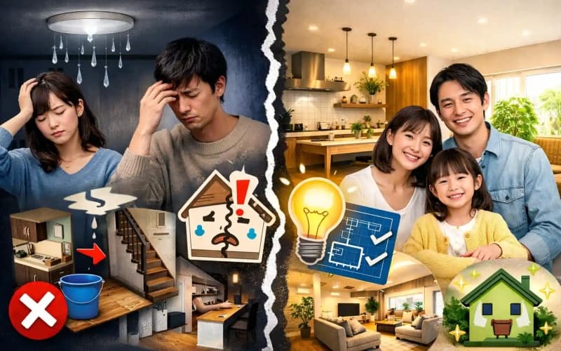注文住宅の失敗例と対策|後悔しない家づくりガイド